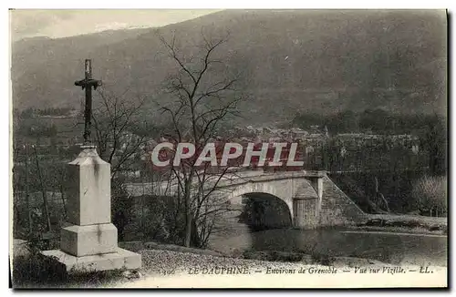 Ansichtskarte AK DAuphine Environs de Grenoble Vue sur Vizille