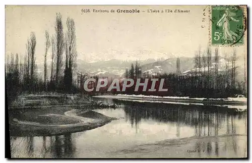 Cartes postales Environs de Grenoble L Isere a L lle d Amour