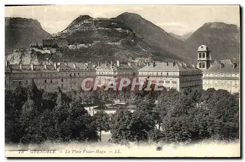 Cartes postales Grenoble La Place Victor Hugo