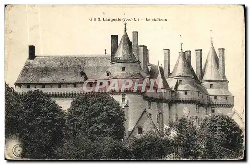 Cartes postales Langeais Le Chateau