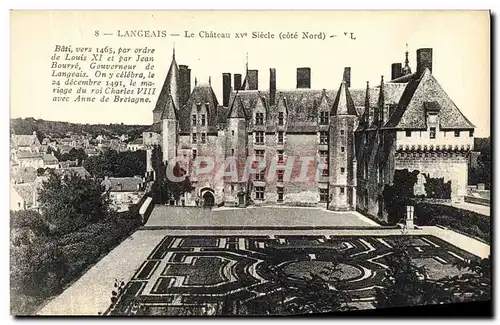 Cartes postales Langeais Le Chateau