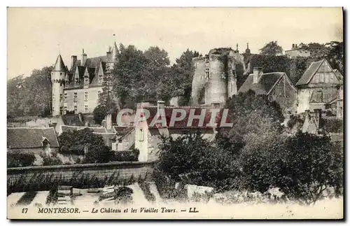 Ansichtskarte AK Montresor Le Chateau et les Vieilles tours