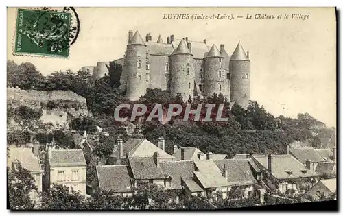 Cartes postales Luynes Le Chateau et le Village