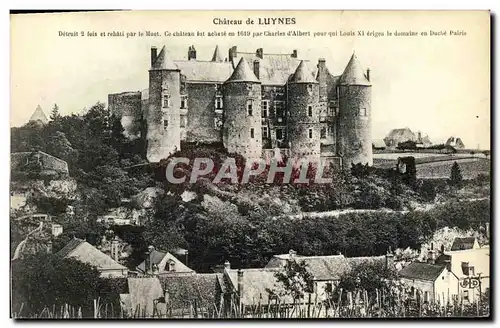 Cartes postales Luynes Le Chateau et le Village