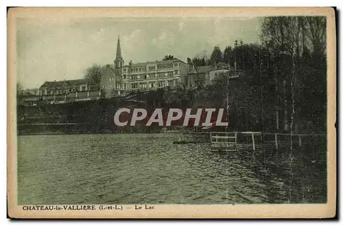 Cartes postales Chateau la Valliere Le lac