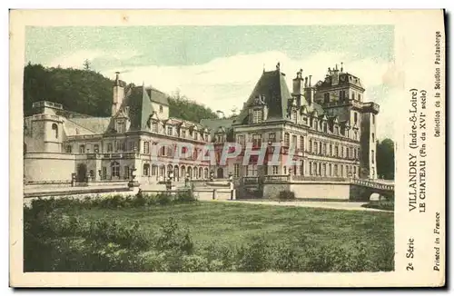 Ansichtskarte AK Chateaux De La Loire Villandry