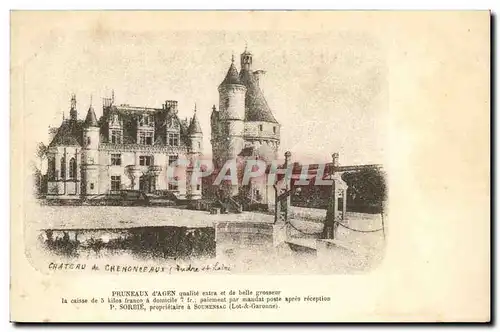 Cartes postales Chenonceaux Chateau