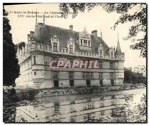 Cartes postales Azay le Rideau Le Chateau