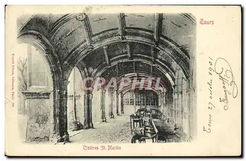 Cartes postales Tours Cloitres St Martin