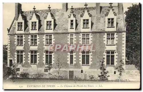 Cartes postales Environs de Tours Cathedrale de Plessis Les Tours