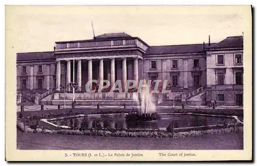 Cartes postales Tours Le Palais de Justice