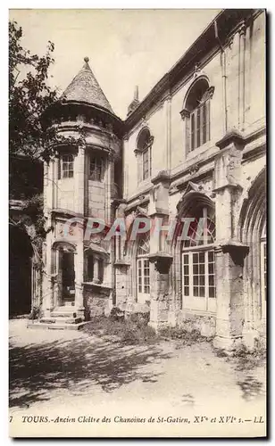 Ansichtskarte AK Tours Ancien Cloitre des Chanoines de St Gatien