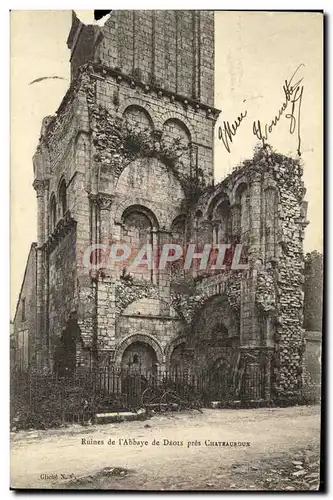 Cartes postales Chateauroux Ruine de l abbaye de Deols