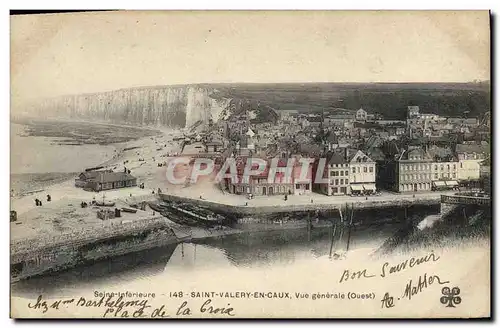 Cartes postales Saint Valery En Caux Vue Generale