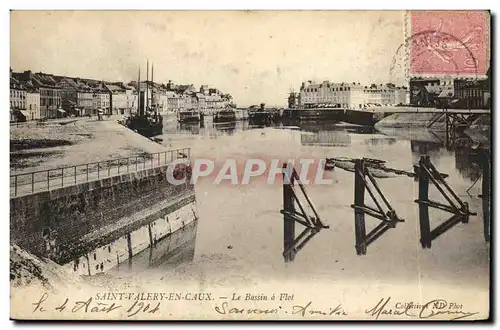 Cartes postales St Valery en Caux Le Bassin a Flot