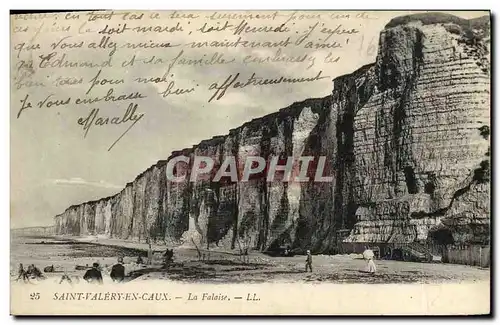 Cartes postales St Valery en Caux La Falaise