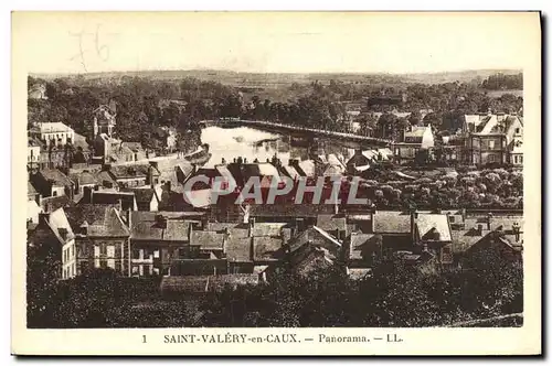 Cartes postales St Valery en Caux Panorama