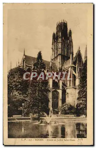 Cartes postales St Valery en Caux Abside Sainte Ouen