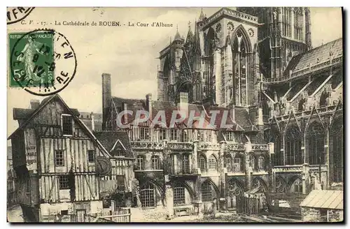 Cartes postales Rouen La Cour d Albane