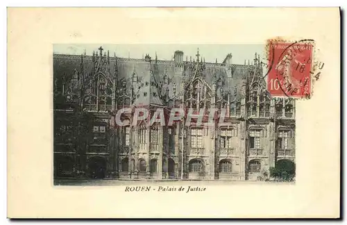 Cartes postales Rouen Palais de Justice