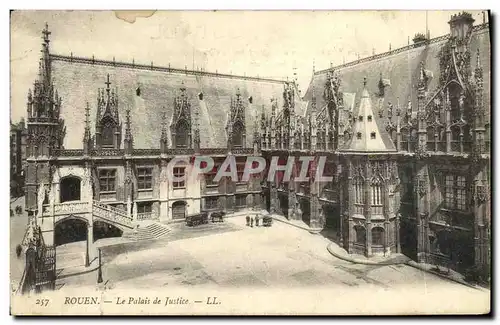 Cartes postales Rouen Palais de Justice