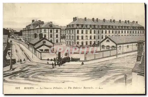 Cartes postales Rouen La Caserne Pelissier Militaria