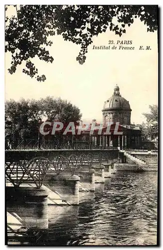 Cartes postales Paris Institut de France