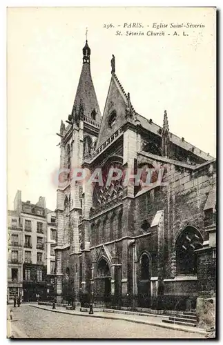 Cartes postales Paris Eglise Saint Severin