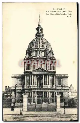 Cartes postales Paris Le Dome des Invalides