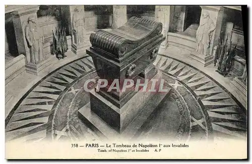 Cartes postales Paris Le Tombeau de Napoleon 1er aux Invalides