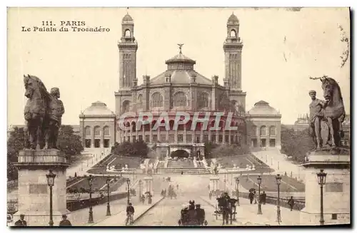 Cartes postales Paris Le Palais du Trocadero