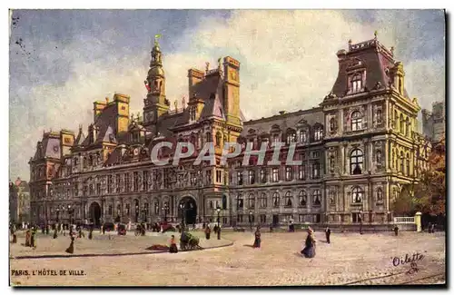 Cartes postales Paris L Hotel De Ville