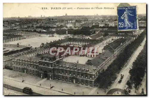 Cartes postales Paris Panorama de L Ecole Militaire