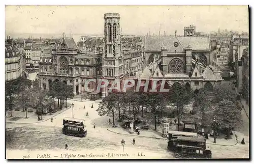 Cartes postales Paris L Eglise Saint Germain