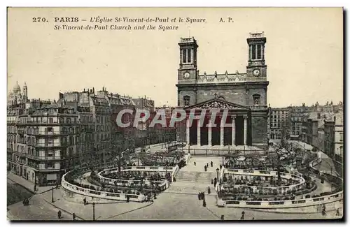 Cartes postales Paris L Eglise Saint Germain