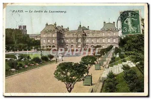 Cartes postales Paris Le Jardin du Luxembourg