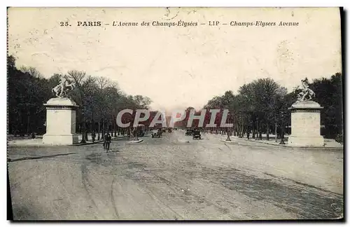 Cartes postales Paris L Auenne des Champs Elysees