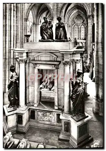 Cartes postales moderne Basilique de Saint Denys Tombeau de Henri et de Catherine de Medicis