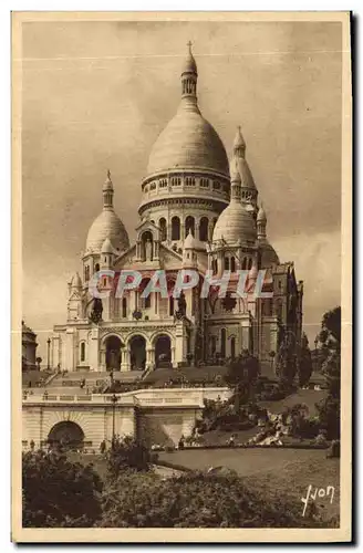 Cartes postales Paris en Basilique du Sacre Coeur de Montmartre