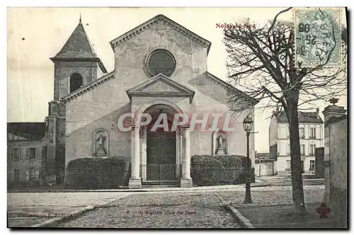 Cartes postales Noisy Le Sec Eglise vue de face