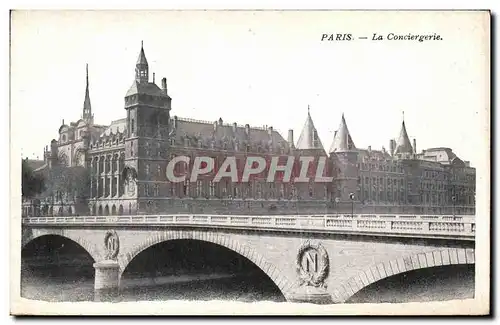 Cartes postales Paris La Conciergerie