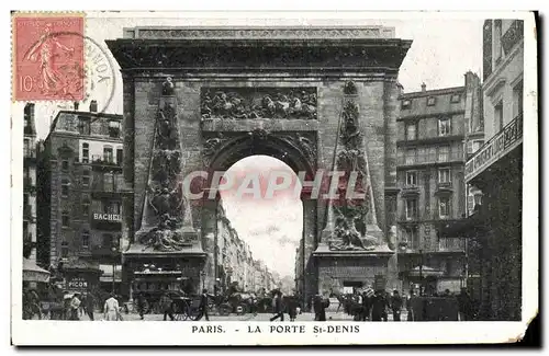 Cartes postales Paris La Porte St Denis