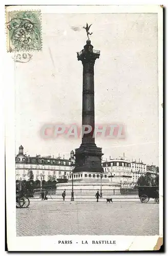 Cartes postales Paris La Bastille