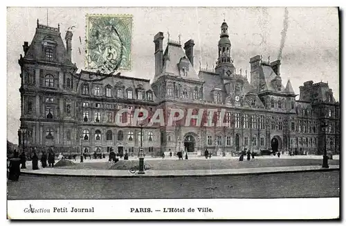 Cartes postales Paris L Hotel de Ville