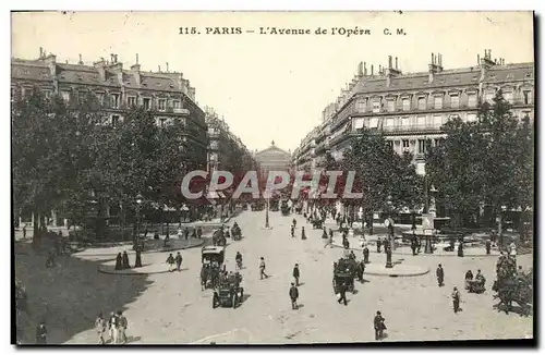 Cartes postales Paris L Avenue de L OPera