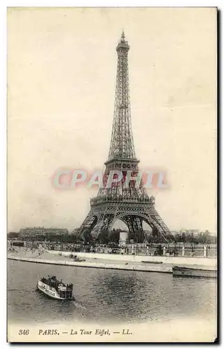 Ansichtskarte AK Paris Tour Eiffel Peniche