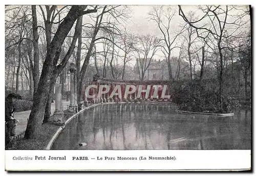 Ansichtskarte AK Paris Peurnal Le Parc Monceau La Naumachie