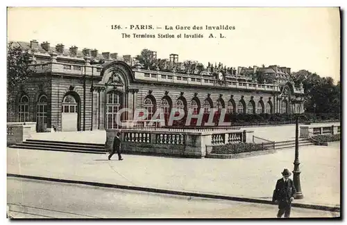 Ansichtskarte AK Paris La Gare des Invalides