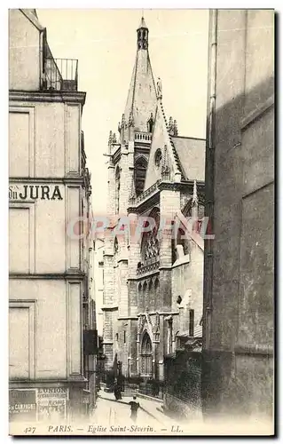 Cartes postales Paris Eglise Saint Severin
