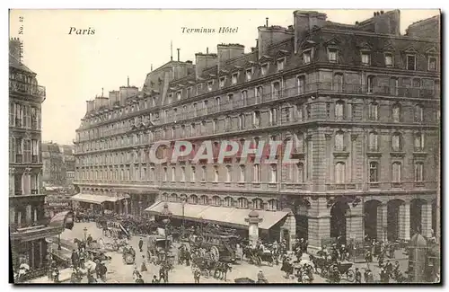 Cartes postales Paris Terminus Hotel